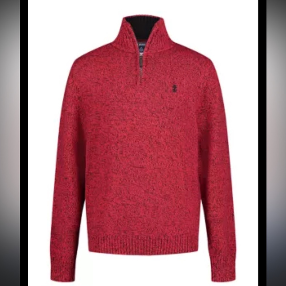 Izod Quarter-zip Knit Sweater